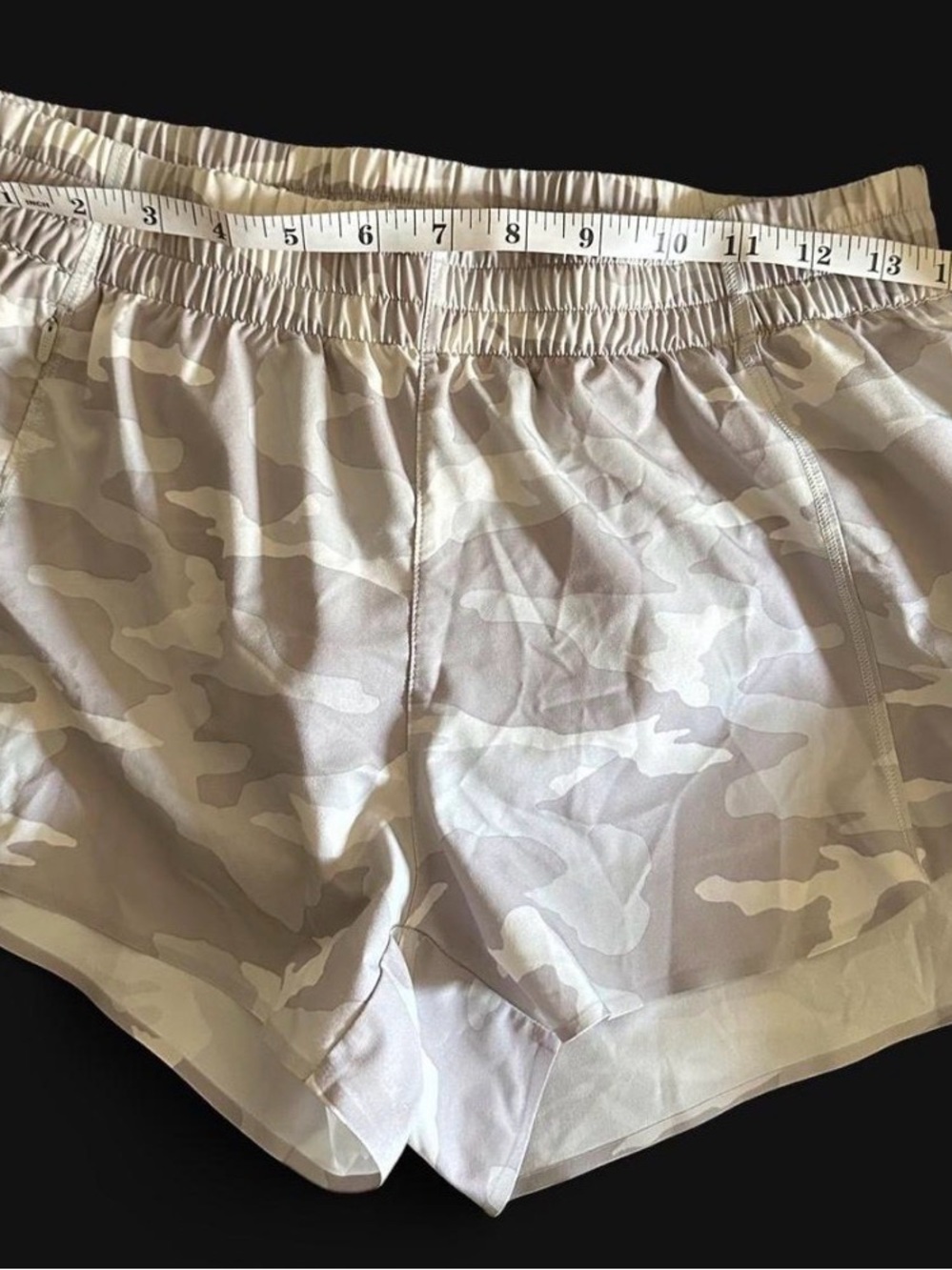 Athleta Hustle 3” Camo Athletic Shorts